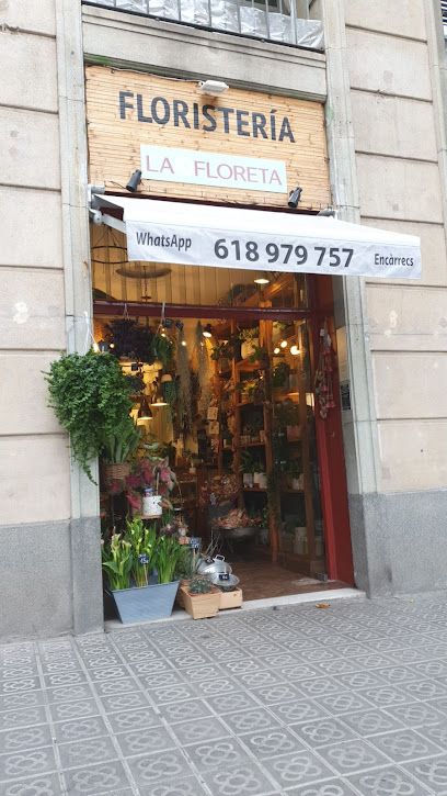 floristería LA FLORETA Barcelona